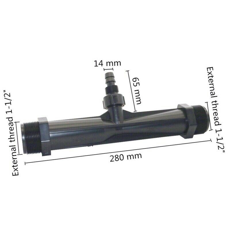 (G1/2) Thread Irrigation Drip Device Venturi Fertilizer Injector Agricultur