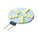 5X(G4 SMD 5630 15 LED 4W Lighting Lamp Light Spot Lamp AC/ DC 12V White E4D5)