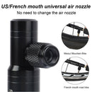 Riding Mini Bike Pump Repair Tool Multifunctional CO2 Inflator Tubeless Tire
