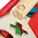 Digital Geometry Wisdom Wooden House Toys Blocks Kindergarten Puzzle A7D2 E P5T0