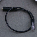 1pc 3.5mm Audio Jack Female to Male RJ9 Plug Adapter Converter Cable