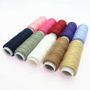 10 Spools Mixed Colors 100% Polyester Sewing Quilting Threads All Purpose