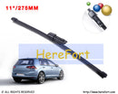 Rear Window Windshield Wiper Blade Frameless Soft 11" fit for VW GOLF6 2008+ Hf