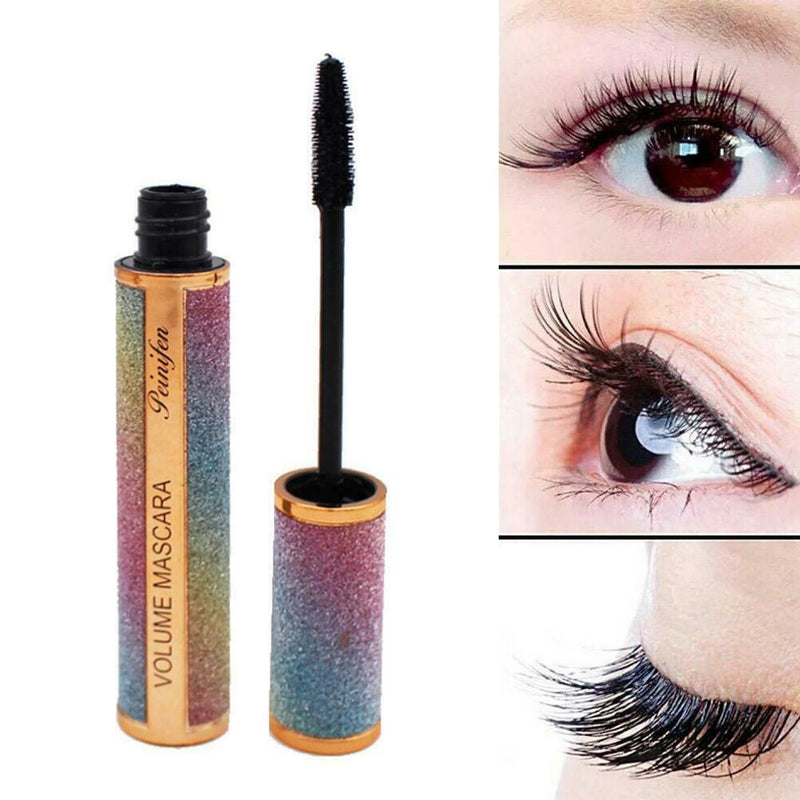 Starry Sky Mascara Waterproof Mascara 4D Fiber Silk Eyelash Natural