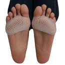 1 Pair Open-toed Forefoot Cushions Toe Separators Metatarsal Pad Pain Relief