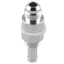 6AN Male Flare Bulkhead To 5/16 Hose Barb Fuel Tank Fitting Auto Car Access G5U9