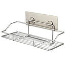 1X(Punch-Free Stainless Steel Kitchen Bathroom Storage Rack Toilet Wall Han