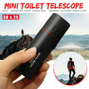 30X25 Outdoor HD Night Vision Waterproof Monocular Telescope 10x Optical Zoom