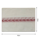 Cotton Linen Placemat Nordic Table Mats Heat Insulation Dinner Plate Pads