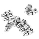 10Pcs BNC Male to RCA Female Jack Connector for CCTV camera
