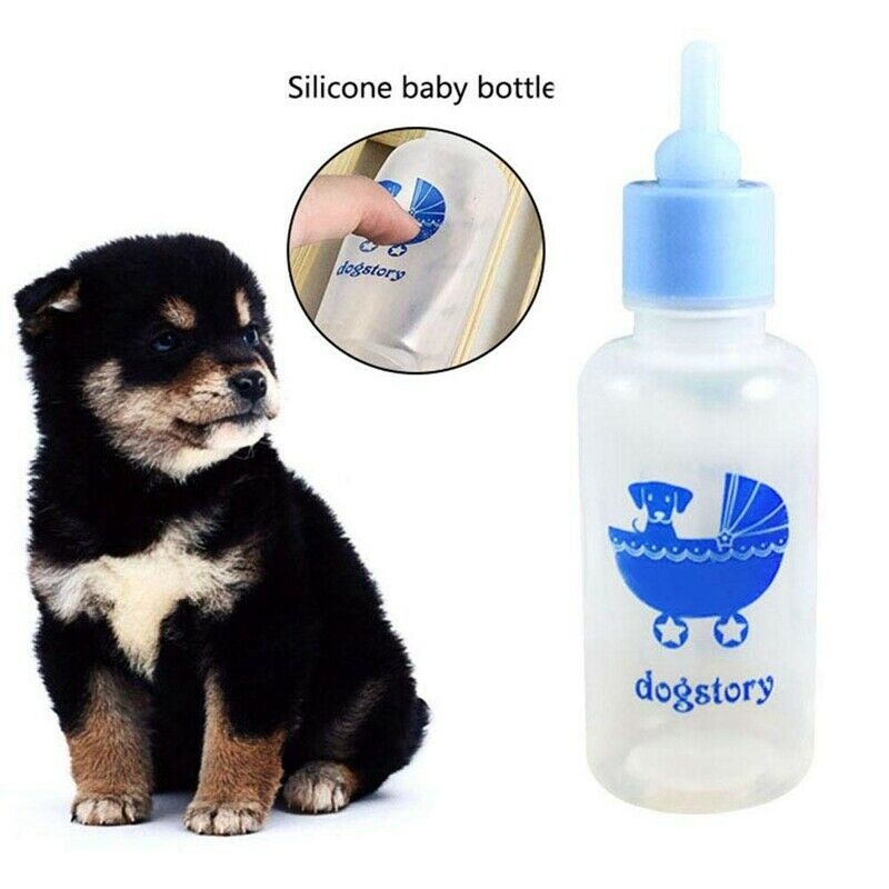 Pet Nurser Nursing Feeding Silicone Bottle Kits with Replacement Nipples,Mi H4S5