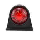 2Pcs 12V Rubber Outline Truck Trailer Lorry Caravan Side Marker Led Light C