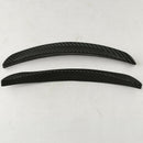 4x Carbon Fiber Fender Flares Arch-Wheel Eyebrows Protector Strip 25cm+32cm