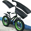 Ultra-wide Snow Mountain Bicycle Bike Front Rear Mudguard Cycling Fenders B N0F1