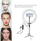LED Ring Light Lamp Selfie Camera Phone Studio Tripod Stand Video Dimmable bs