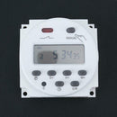 Digital LCD Display Power Timer Weekly Programmable Time Relay Switch(12V)