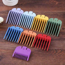 8pcs/Set Cutting Hair Clipper Premium Guides Combs Universal Color Metal D1E6