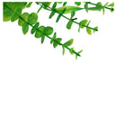 Plastic Fish Tank Water Plant Decoration 16 inch Height Green N7S3