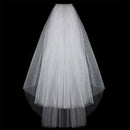 Simple Short Tulle Wedding Veils White Bridal Veil for Bride for Wedding Ac