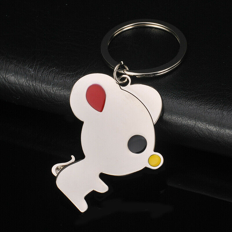 Fashion Mouse Key Chain Animal Bag Keyring Car Accessories Keyring Pendant Gif_