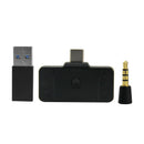 Type-C Wireless Bluetooth USB Headset Headphone Adapter Dongle With Mic For