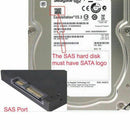Right Angled 90 Degree SFF-8482 SAS 22 Pin to 7 Pin + 15 Pin SATA Hard Disk B2W5