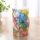 18pcs Dove Egg Easter Eggs Hand Painted Easter Decorative Toys Kids Pendant