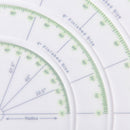 Multifunctional Arcs and Fan Quilt Circle Cutter Ruler Sewing Tool DIY Ruler Kw