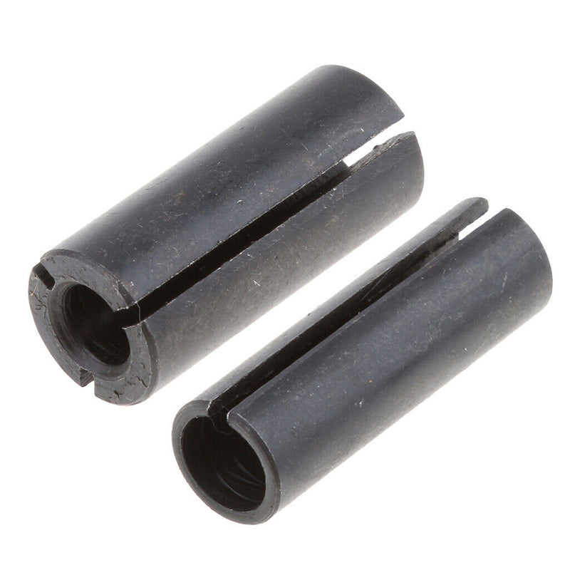 2 x High Precision Router Bit Collet Milling Bit Chuck Adapter CNC Tools 6mm to