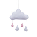 Raindrop Pendant Nordic Wind Felt Cloud Raindrop Pendant Children's Room Te