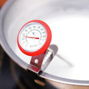 Stainless Steel Coffee Milk Thermometer Fried Food Meat Probe Marker