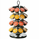 1X(Coffee Pod Holder Rotating Dispenser Coffee Capsules Tower Stand For 36P