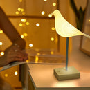 Nordic Birds Led Desk Lamp Eye Protection Table Lamp Usb Charging Powered R