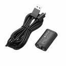 1400mAh Rechargable Battery Charging Cable Kit For Microsoft XBOX ONE Controller