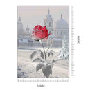 Rose 5D Diamond DIY Painting  Kit Home Decor Craft 30 X 40cm