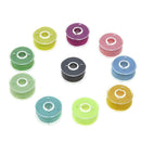 50pcs Colorful Sewing Threads+50 Grids Clear Plastic Sewing Machine Bobbins A