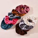12 Pack Velvet Hair Scrunchies Hair Ties Elastic Hair Band Ropes for Women Girl