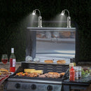 2Pcs Magnetic Base Grill Light Super Bright Bendable Work Light Led Outdoor