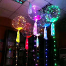 Transparent Bubble Balloon Luminous LED Balloon For Wedding Birthday Party DKC
