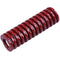 Red medium press compression spring loading die mold 16mm x 8mm x 50mm I2F1