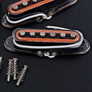 3pcs Electric Guitar Single Coil Pickup Set Middle/ Neck/ Bridge Alnico V for ST