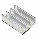 2X(1 Set 4Pcs Copper Aluminum Heatsink Kit W/Thermal Pad for Raspberry Pi 4