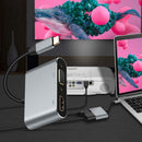 2 in 1 USB Type-C Converter HUB 4K HDMI 1080P VGA Video Display Adapter