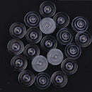 20Pcs DIY Plastic Bobbin Spool For Singer Household Sewing Machine 25 x 11mm