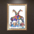 DIY Giraffe Diamond Painting 5D Cross Stitch Embroid Rhinestones Kits Decor