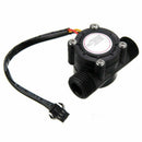 1/2 Inch Water Flow Sensor Control Fluid Flowmeter Counter 1-30L/Min For Ar