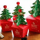 2020 Sweets Bags Merry Christmas Tree Bell Party Paper Favour Gift Boxes*10