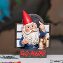 Tree Sculpture for Garden Decoration Whimsical Tree Hugger Lawn Gnome Statue
