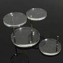 Acrylic Jewelry Necklace Rings Display Boxes Shop Organizer Jewelry Stand (