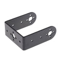 1Pcs New Black Long U-Shaped Bracket Steering Gear Bracket Robot PTZ Good  JR